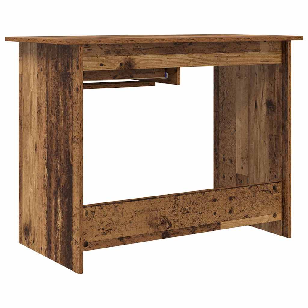 Bord med skuffe Gammelt træ 100 x 50 x 76 cm Konstrueret træ