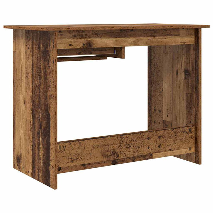 Bord med skuffe Gammelt træ 100 x 50 x 76 cm Konstrueret træ