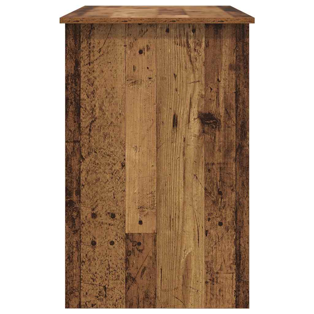 Bord med skuffe Gammelt træ 100 x 50 x 76 cm Konstrueret træ