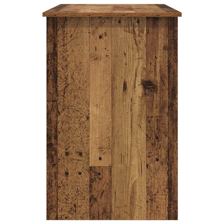 Bord med skuffe Gammelt træ 100 x 50 x 76 cm Konstrueret træ