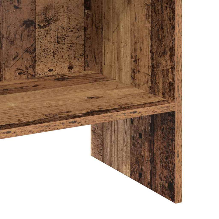 Bogskab Gammelt træ 40 x 35 x 180 cm Konstrueret træ