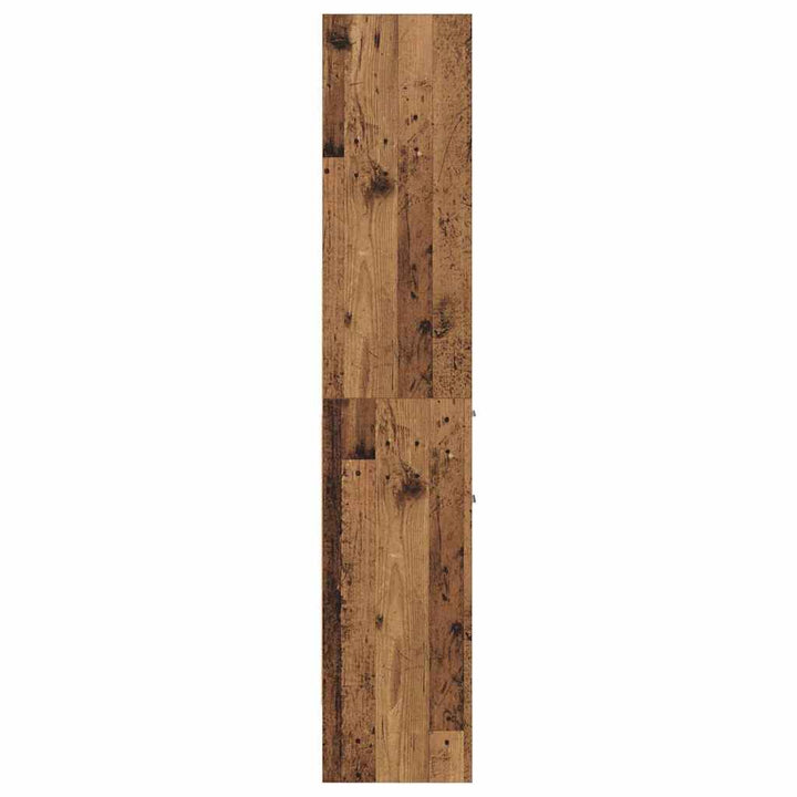 Bogskab Gammelt træ 40 x 35 x 180 cm Konstrueret træ