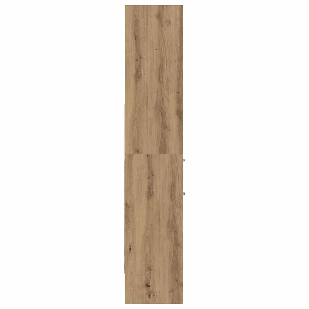 Bogskab artisan eg 40 x 35 x 180 cm Konstrueret træ