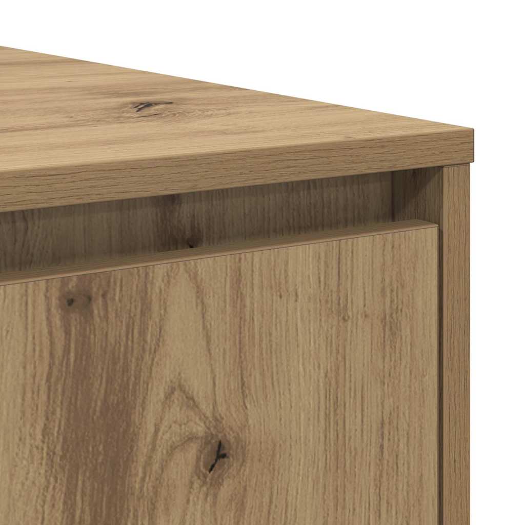 Sofabord artisan eg 80 x 80 x 31 cm Konstrueret træ