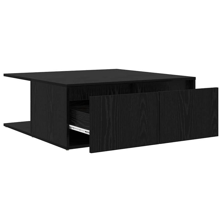 Sofabord Sort eg 80 x 80 x 31 cm Konstrueret træ