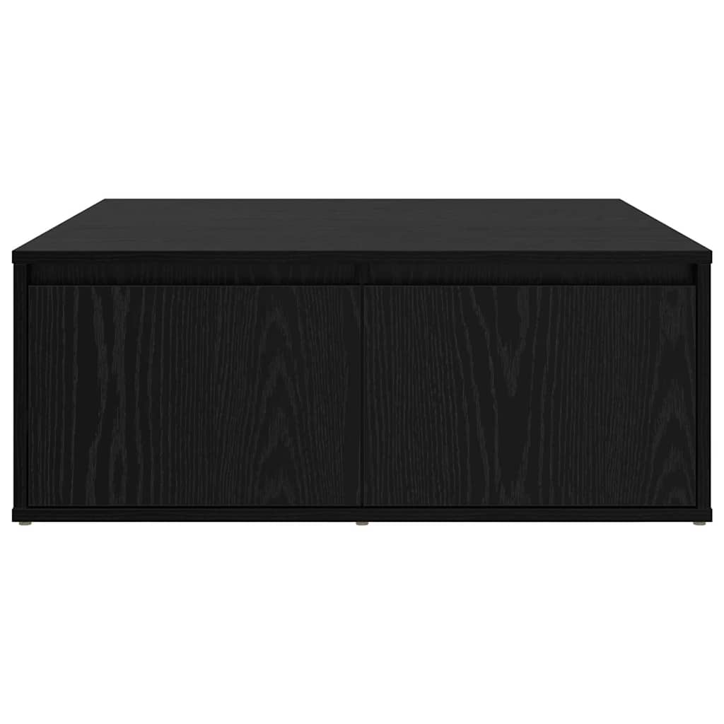 Sofabord Sort eg 80 x 80 x 31 cm Konstrueret træ