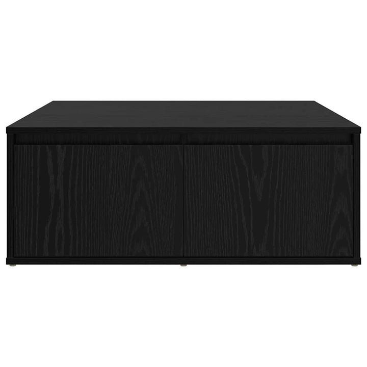 Sofabord Sort eg 80 x 80 x 31 cm Konstrueret træ