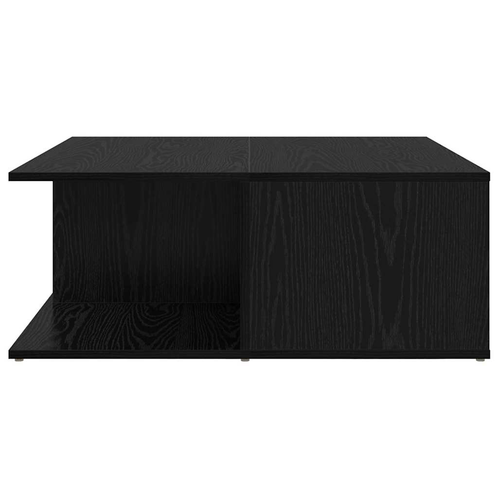 Sofabord Sort eg 80 x 80 x 31 cm Konstrueret træ