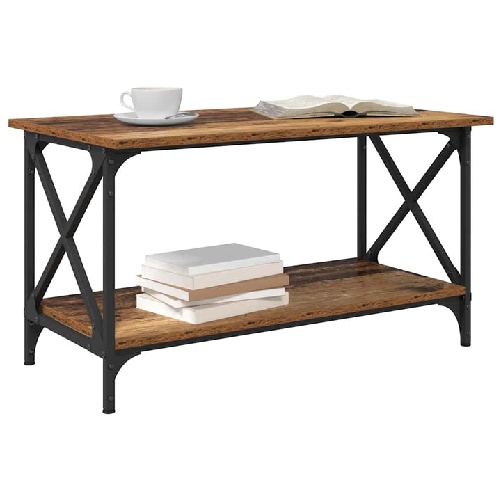 Sofabord Gammelt træ 80 x 45 x 45.5 cm Konstrueret træ