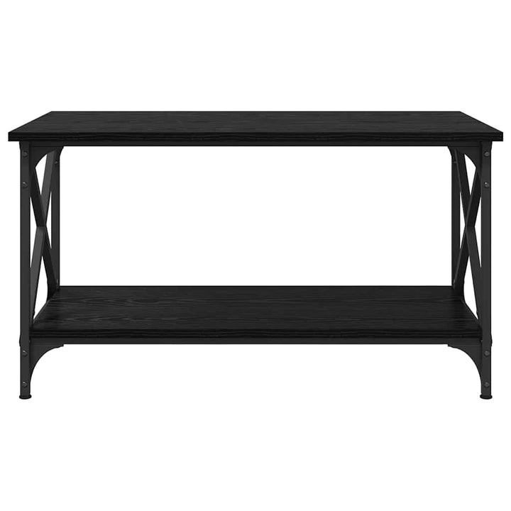 Sofabord Sort eg 80 x 45 x 45.5 cm Konstrueret træ