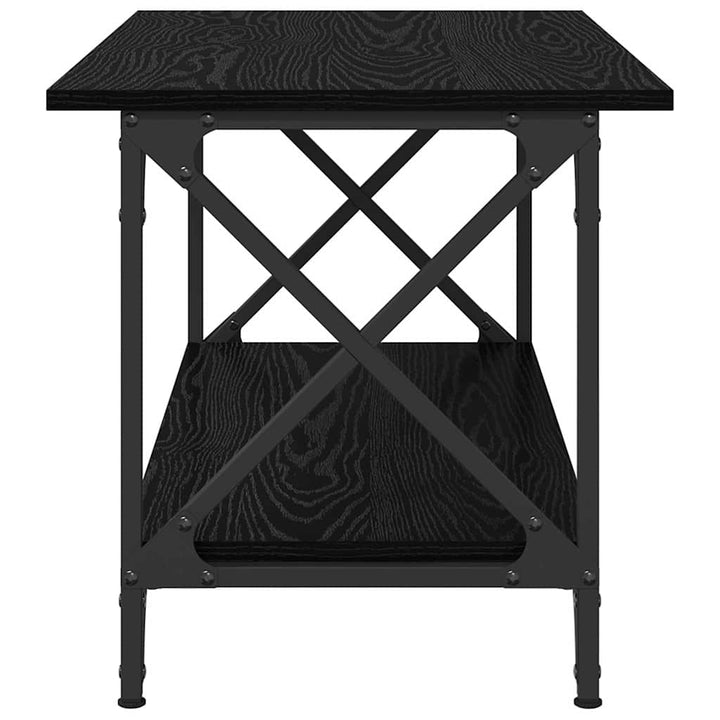 Sofabord Sort eg 80 x 45 x 45.5 cm Konstrueret træ