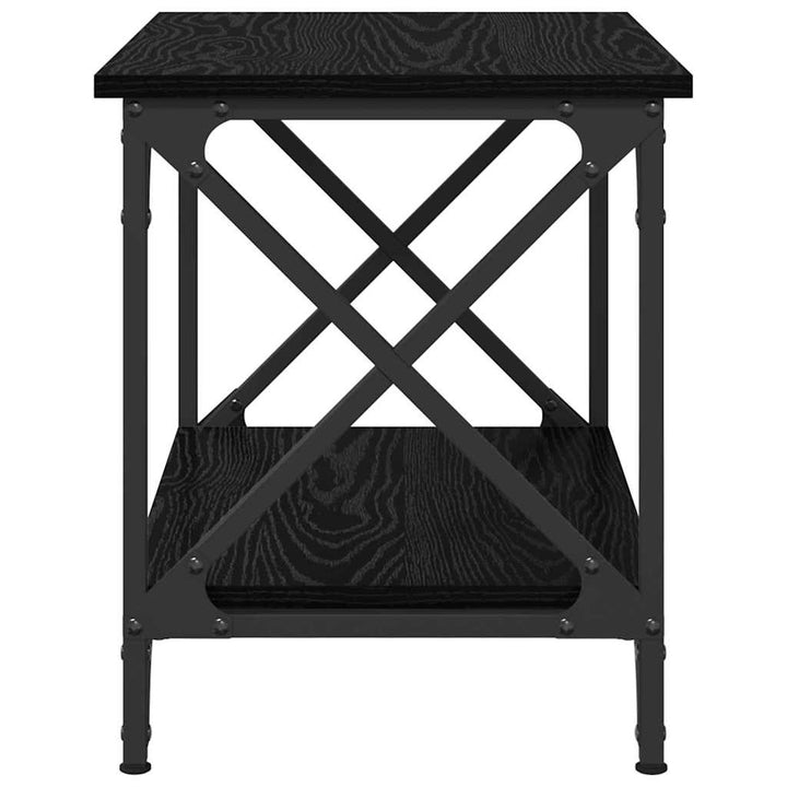 Sidebord Sort eg 55 x 38 x 45 cm Konstrueret træ