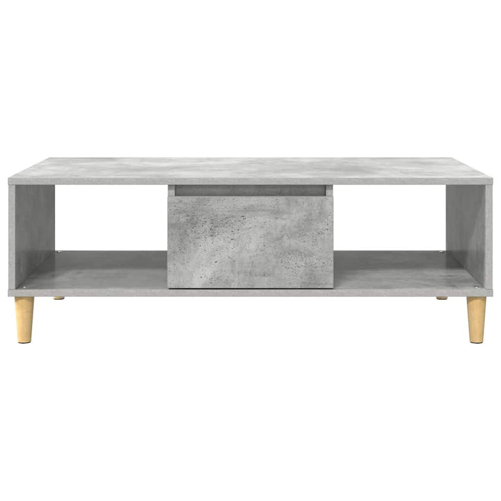 Sofabord Beton Grå 102 x 55 x 35 cm Konstrueret træ