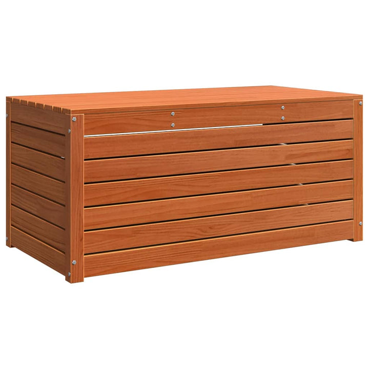 Opbevaringskasse Konstrueret træ 101 x 50,5 x 46,5 cm Voks brun