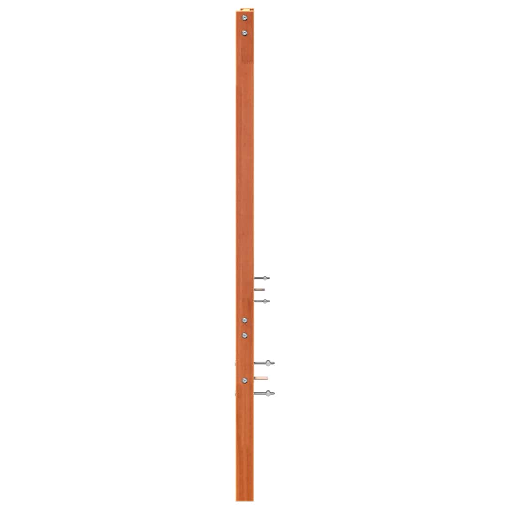 Senge Hovedgærde Voks brun 105,5 x 4 x 104 cm Massiv fyrretræ