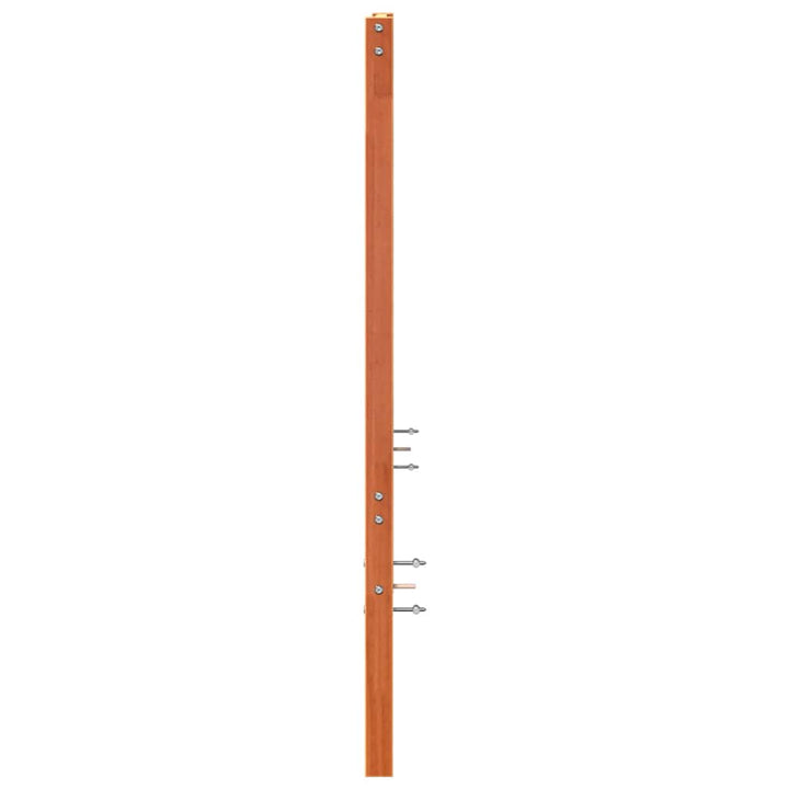 Senge Hovedgærde Voks brun 105,5 x 4 x 104 cm Massiv fyrretræ