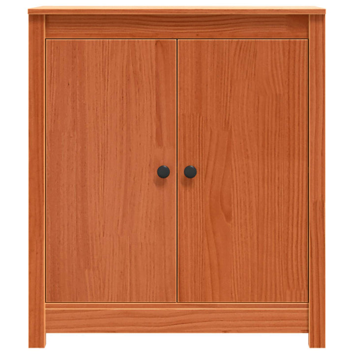 Sideboard Voks brun 70 x 35 x 80 cm Massiv fyrretræ