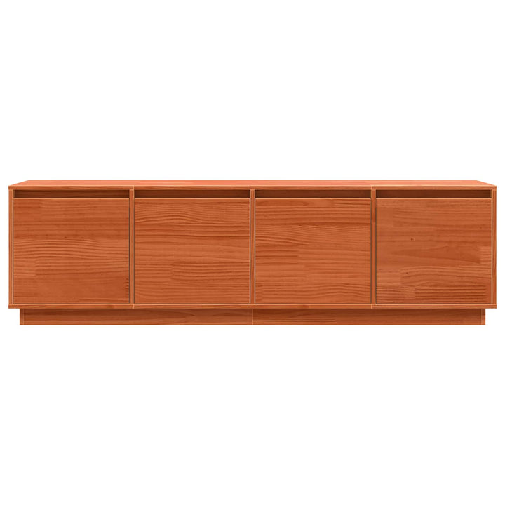 TV-skab Brun 156 x 37 x 45 cm Konstrueret træ