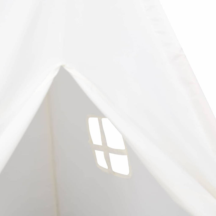 Teepee Telt Hvid 120 x 120 x 150 cm Stof og Plast