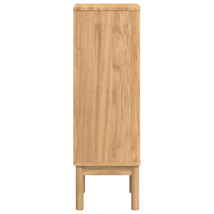 Badeværelsesskab med skuffe FLORO Voks brun 35 x 30 x 90 cm