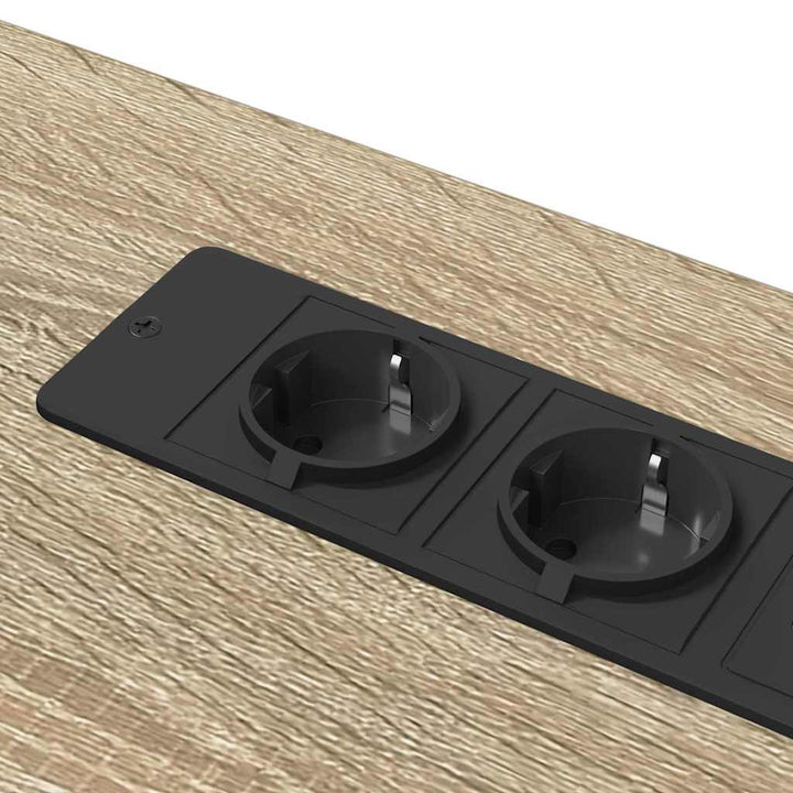 Bord med hylde Sonoma eg 100 x 50 x 86,5 cm Konstrueret træ