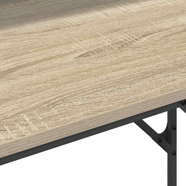 Bord med hylde Sonoma eg 100 x 50 x 86,5 cm Konstrueret træ