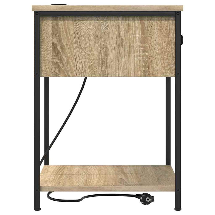 Natskab med skuffe Sonoma eg 42 x 41 x 56 cm Konstrueret træ
