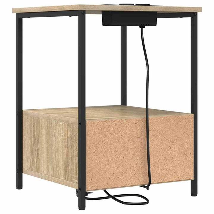 Natskab med skuffe Sonoma eg 42 x 41 x 56 cm Konstrueret træ