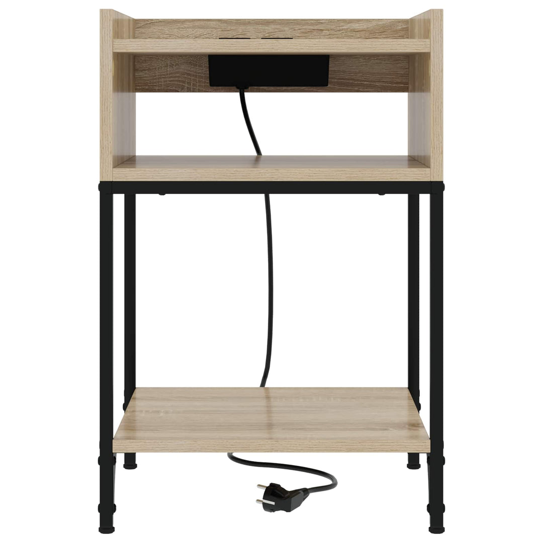 Natskab 2 pcs Sonoma eg 40 x 40 x 61 cm Konstrueret træ