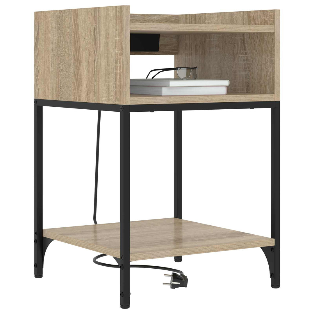 Natskab 2 pcs Sonoma eg 40 x 40 x 61 cm Konstrueret træ