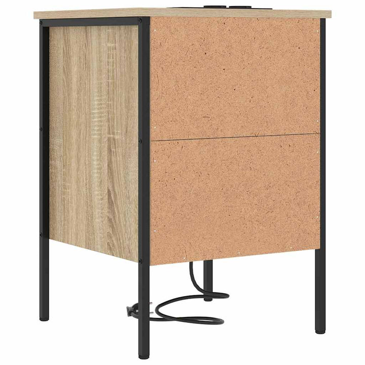 Natskab med skuffe Sonoma eg 42 x 41 x 61 cm Konstrueret træ