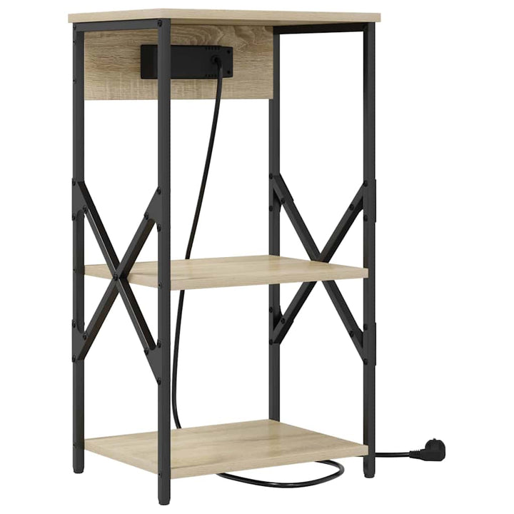 Natskab med hylde Sonoma eg 41 x 31 x 76 cm Konstrueret træ