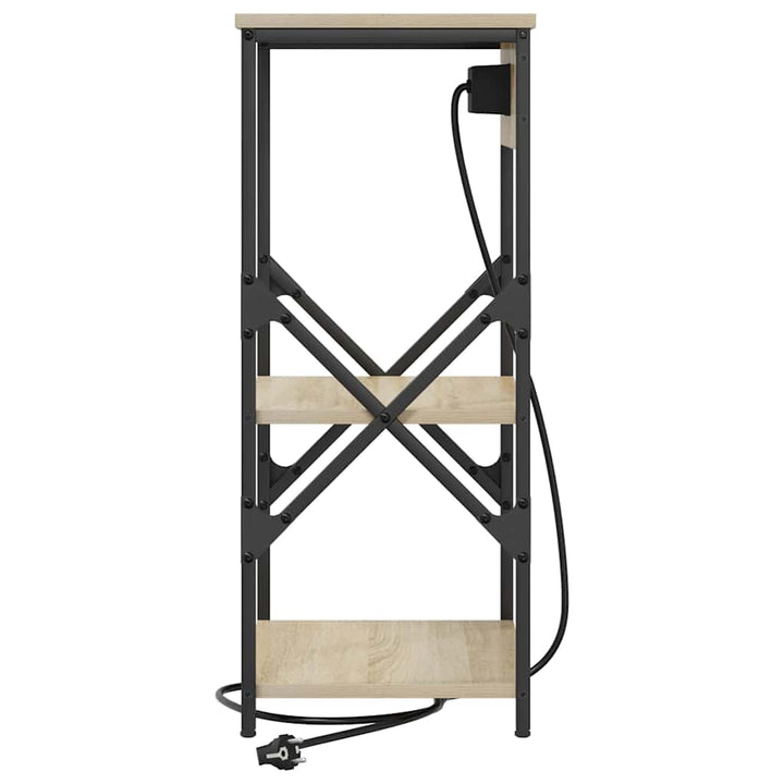 Natskab 2 pcs Sonoma eg 41 x 31 x 76 cm Konstrueret træ