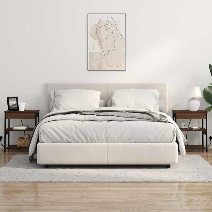 Natskab Brun eg 41 x 31 x 51 cm Konstrueret træ