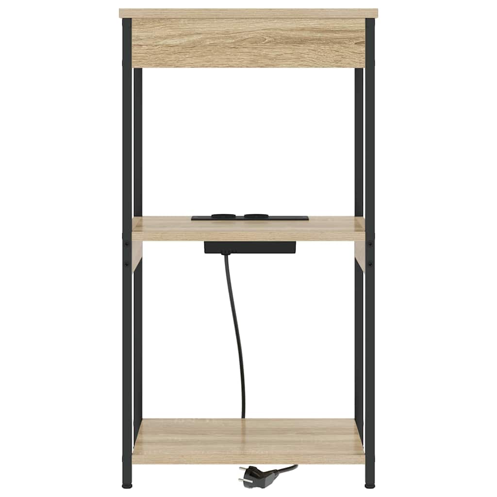 Natskab med hylde Sonoma eg 41 x 31 x 76 cm Konstrueret træ