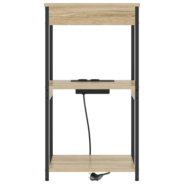 Natskab med hylde Sonoma eg 41 x 31 x 76 cm Konstrueret træ
