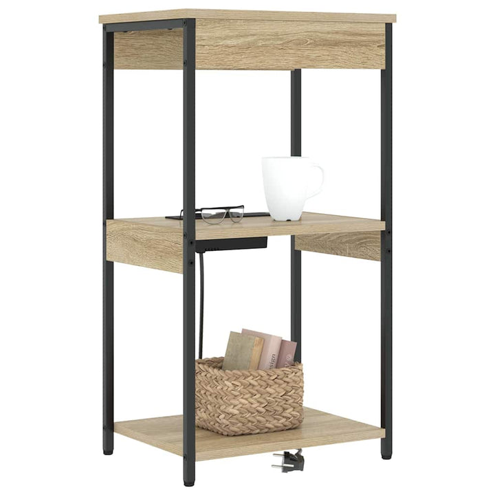Natskab med hylde Sonoma eg 41 x 31 x 76 cm Konstrueret træ