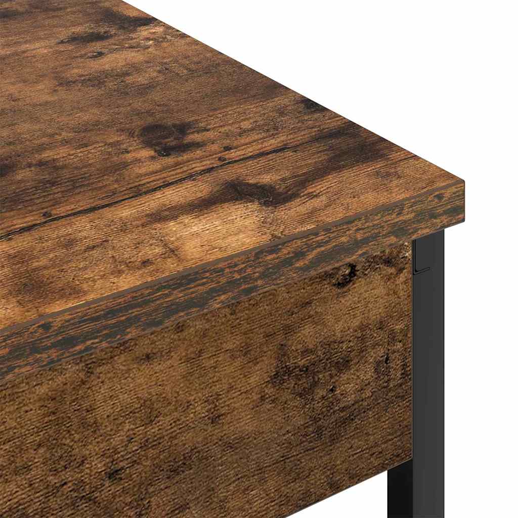 Natskab med hylde Røget eg 41 x 31 x 76 cm Konstrueret træ