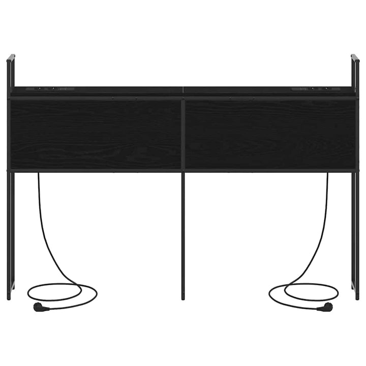 Opbevaringshovedgavl med Opladningsstation Sort eg