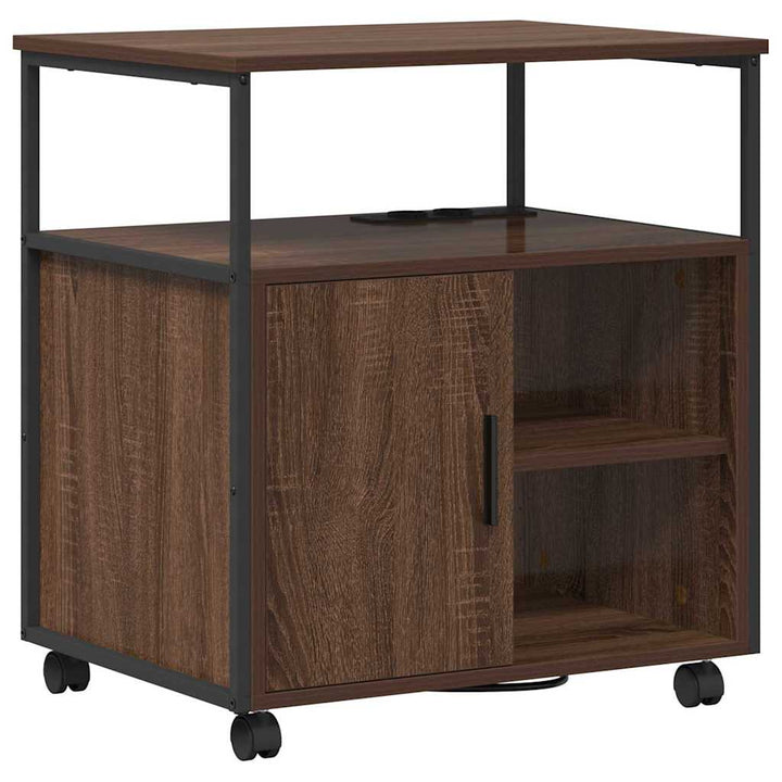Skab med Opladningsstation 61 x 46 x 67 cm Konstrueret træ