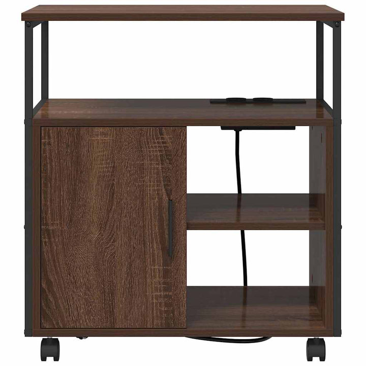 Skab med Opladningsstation 61 x 46 x 67 cm Konstrueret træ