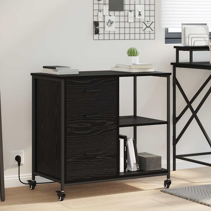 Skab med Opladningsstation 76 x 41 x 72 cm Konstrueret træ