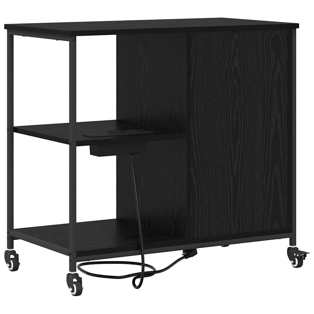 Skab med Opladningsstation 76 x 41 x 72 cm Konstrueret træ