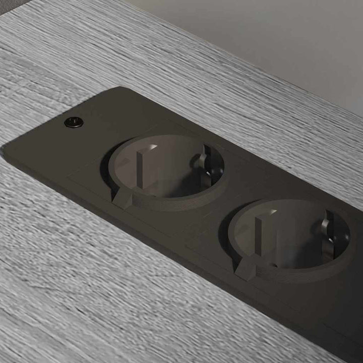 Skab med Opladningsstation 76 x 41 x 72 cm Konstrueret træ