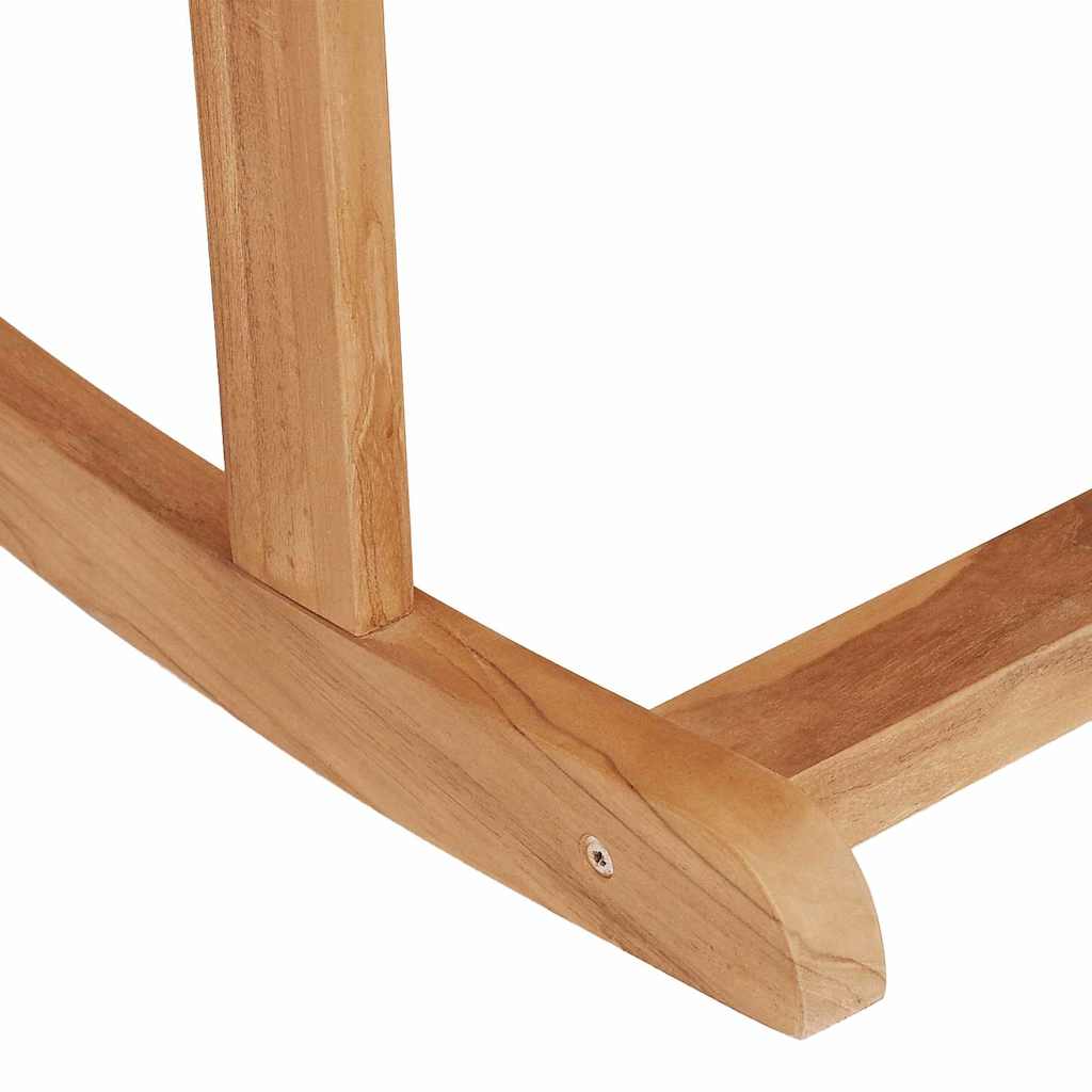 Adirondack gyngestol 2 stk. Brun Massivt teaktræ