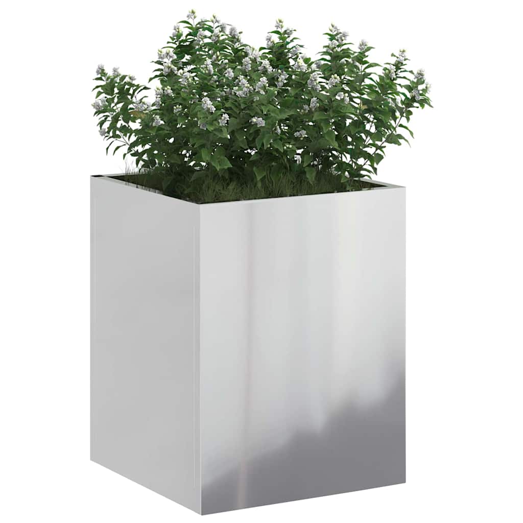 Have Blomsterkrukke Galvaniseret stål 32 x 32 x 40 cm