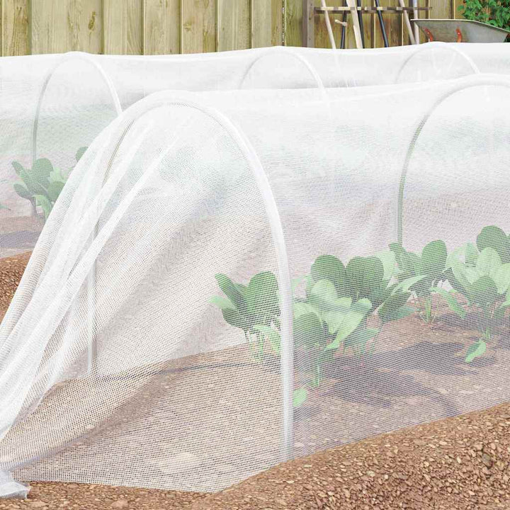 Insekt Net Hvid 3 x 5 m Polyethylen