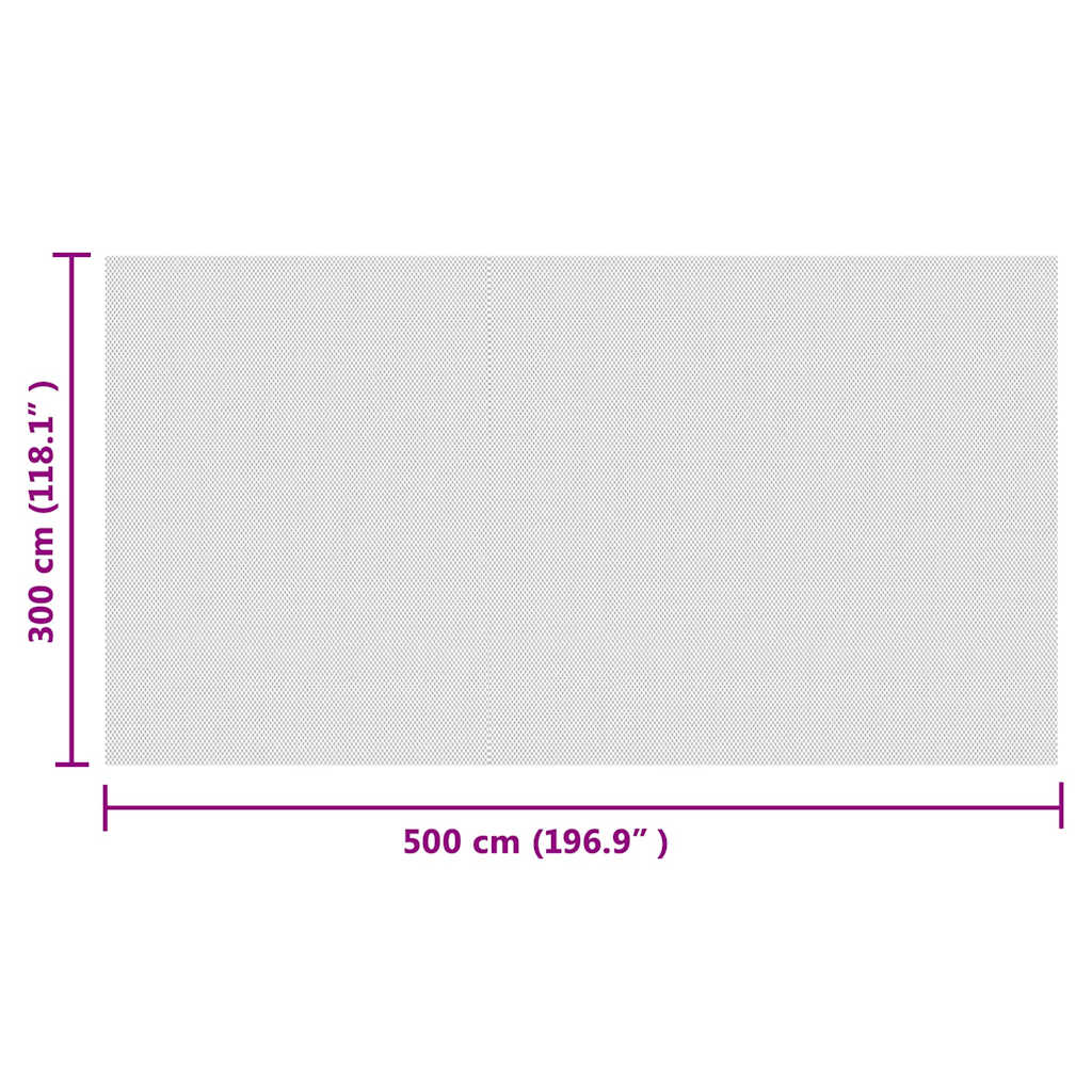 Insekt Net Hvid 3 x 5 m Polyethylen