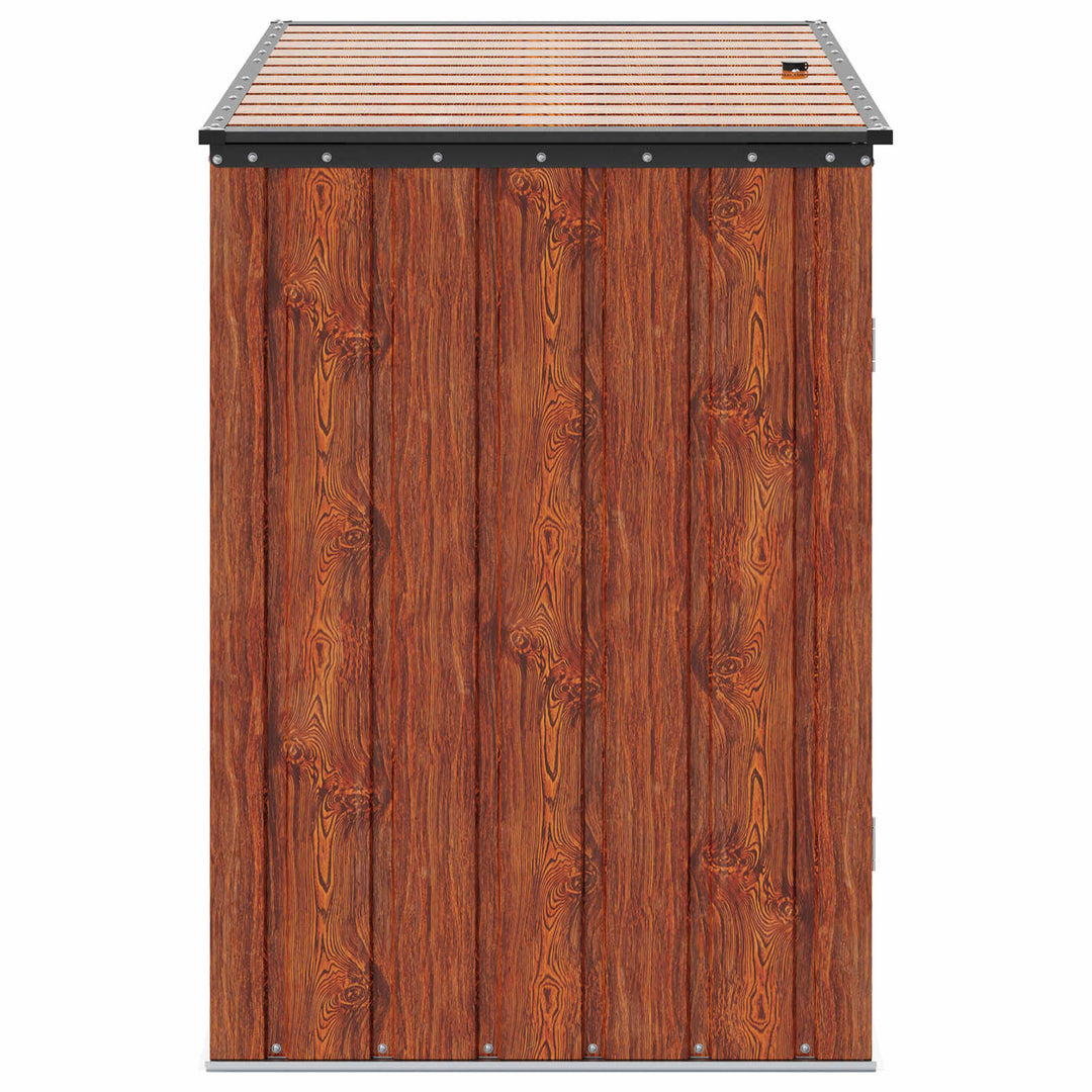 Have Opbevaringskasse Brun 151,5 x 82 x 110,5 cm Stål