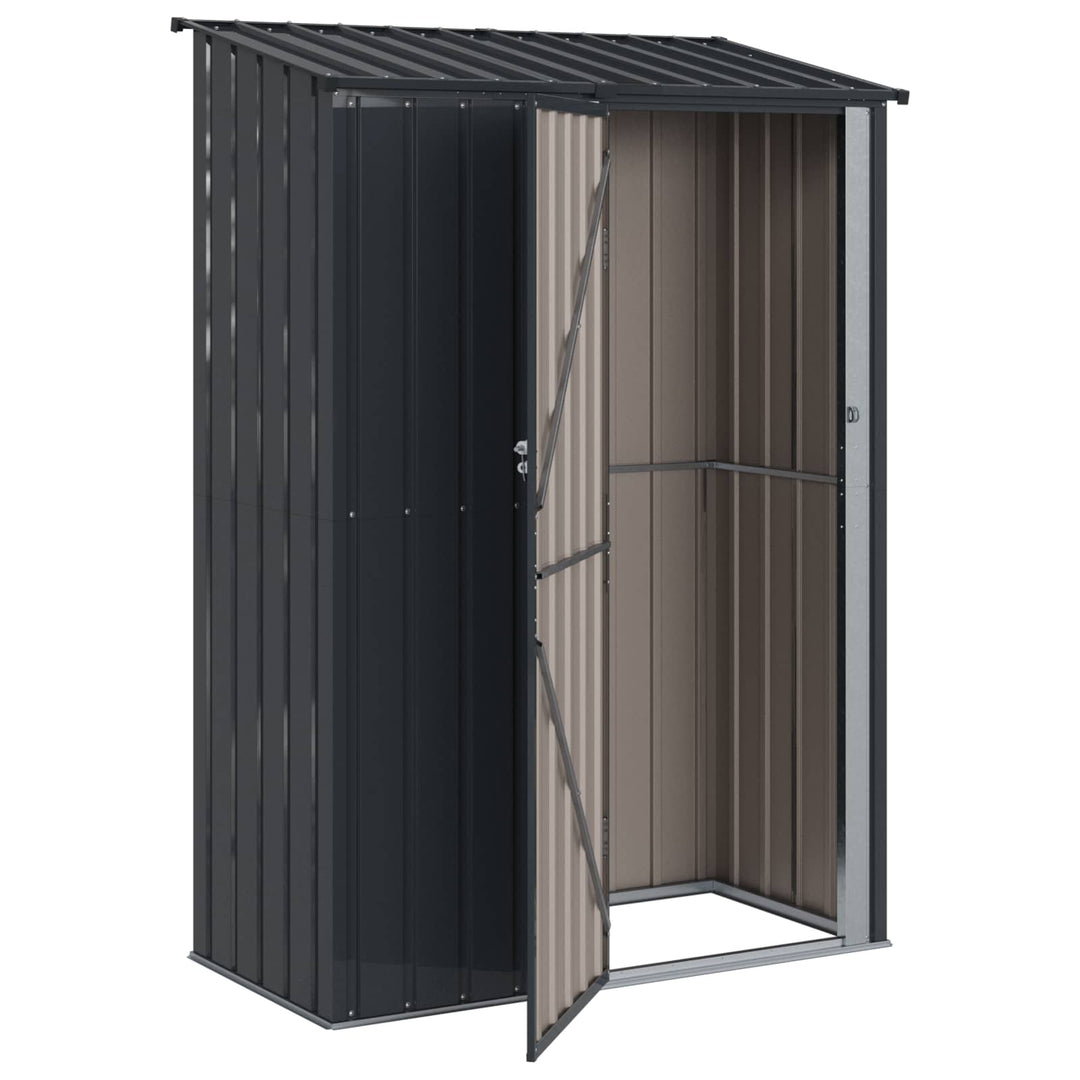 Haveskure Antracit 140,5 x 74 x 200 cm Metal